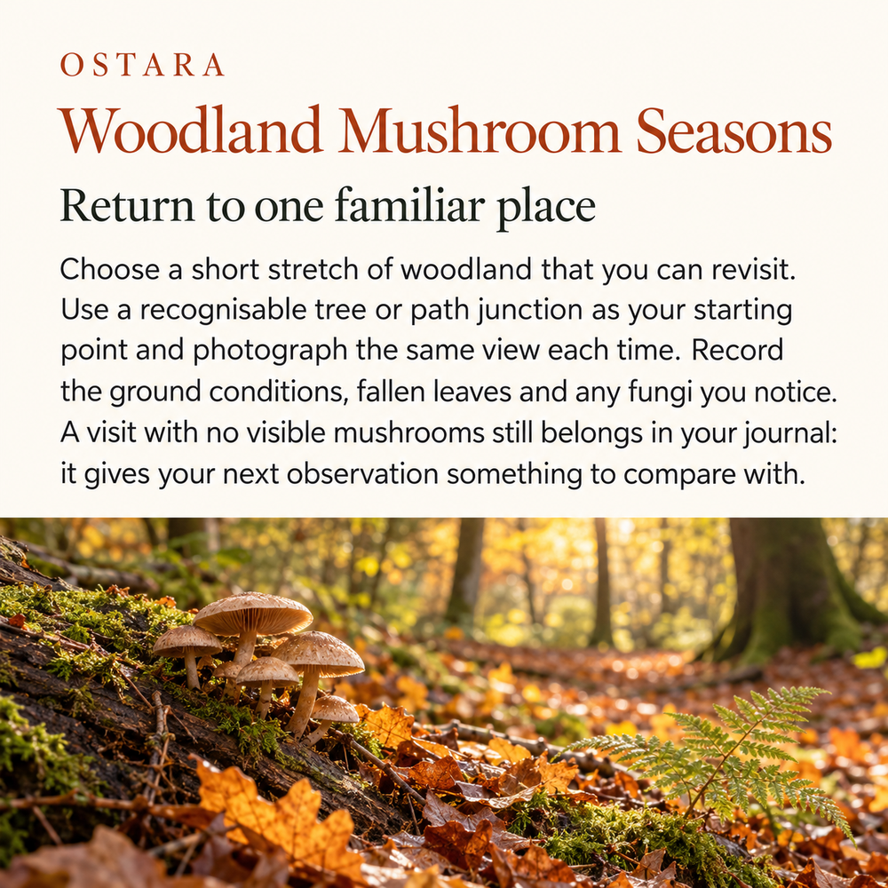 Woodland Mushroom Seasons — sample passage.