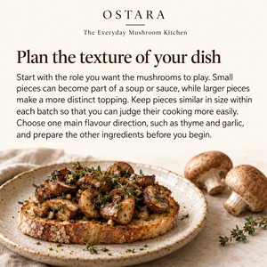 Show the sample passage of The Everyday Mushroom Kitchen.
